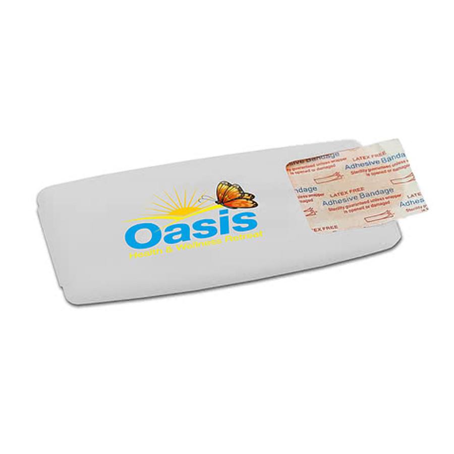 Daily Bandage Dispenser in Translucent Orange