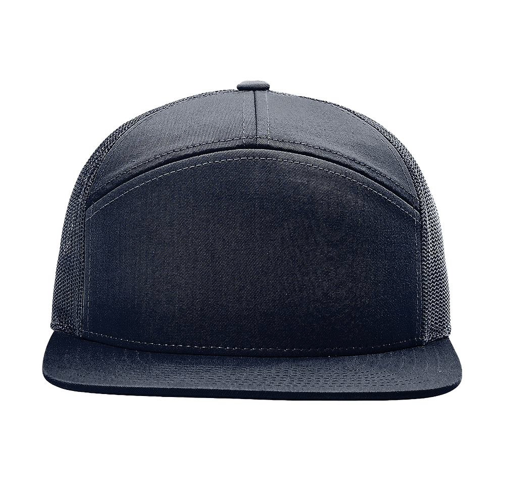 Richardson 7-Panel Structured Trucker Hat-default