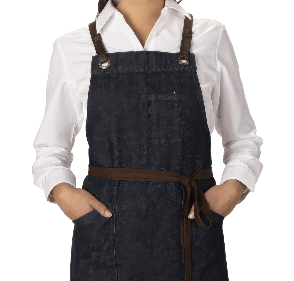 Edwards Denim Full Length Three-Pocket Apron-default