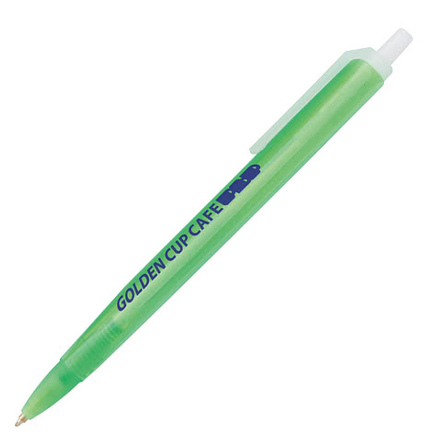 Tri-Stic Clear Ballpoint Pen (black ink) in Clear