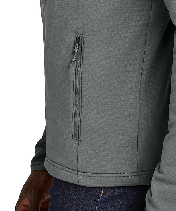 The North Face Aim Recycled Full Zip Fleece Jacket - Embroidered
