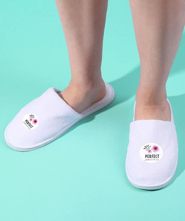 Full Color Cascade Slippers