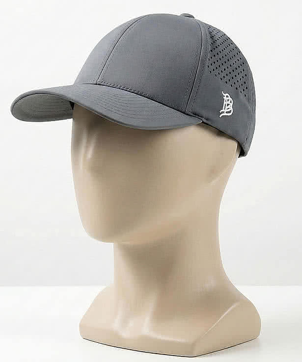 Branded Bills Bare Curved Performance Baseball Hat