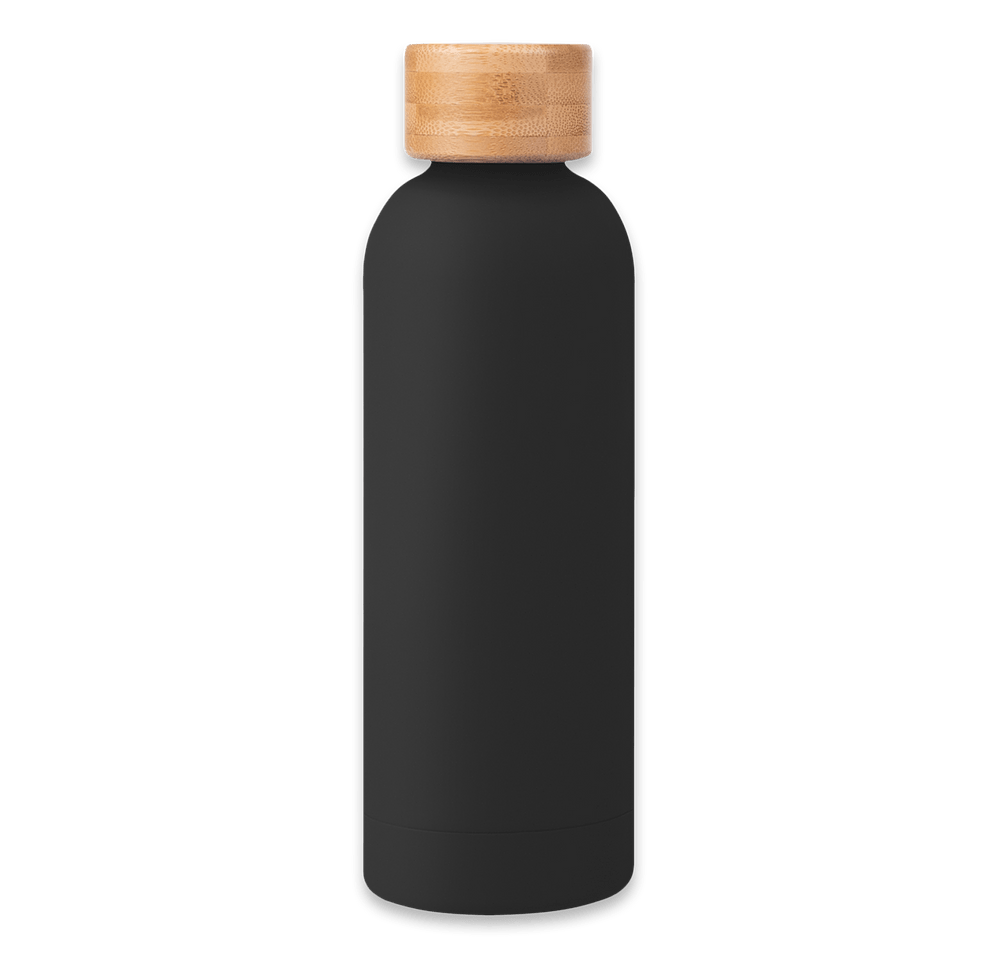 17 oz. Blair Stainless Steel Water Bottle with Bamboo Lid-default