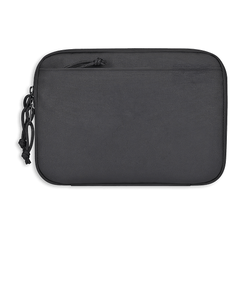 Renew Slim Recycled Tech Organizer in Black
