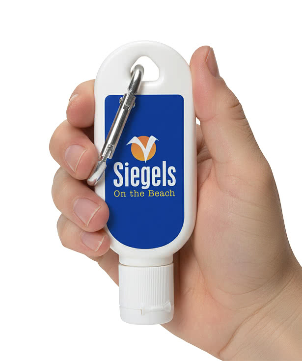 Full Color Safeguard 1 oz. SPF 30 Sunscreen with Carabiner
