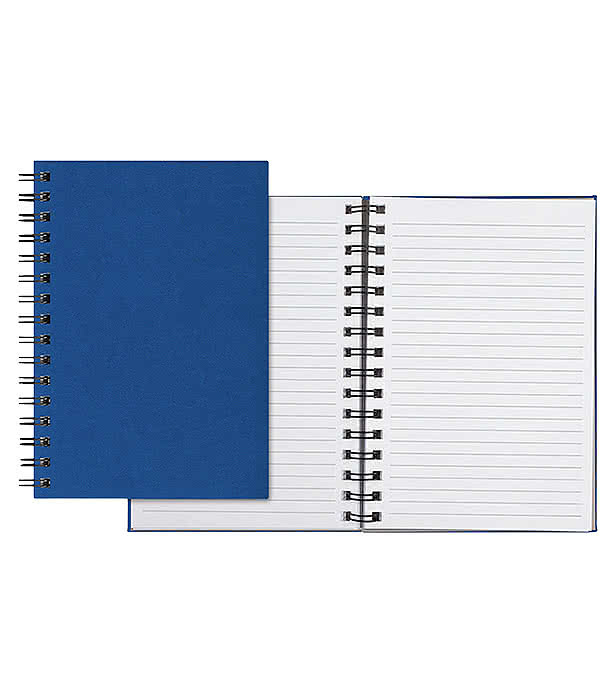 Castelli Debossed WireO Tucson Medio Spiral Hard Cover Notebook