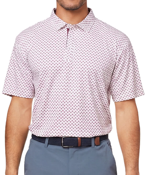 Swannies Hazelwood Recycled Lightweight Performance Polo - Printed