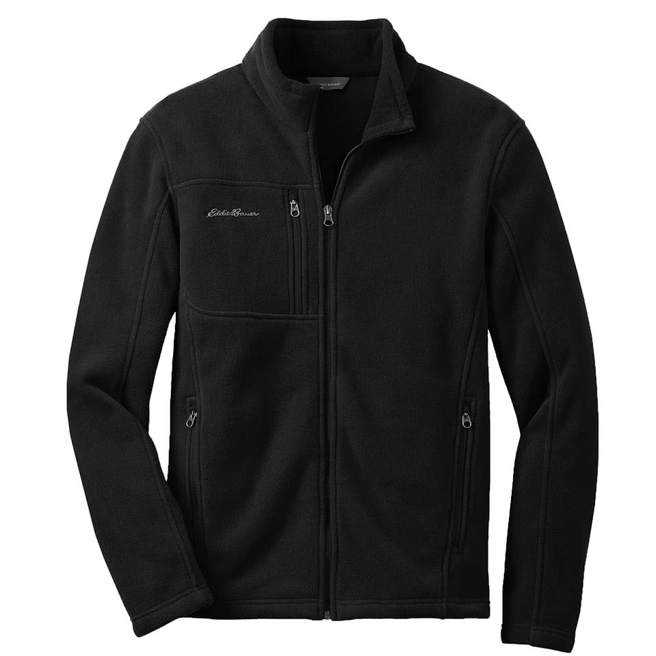 Eddie Bauer Full Zip Fleece Jacket - Embroidered