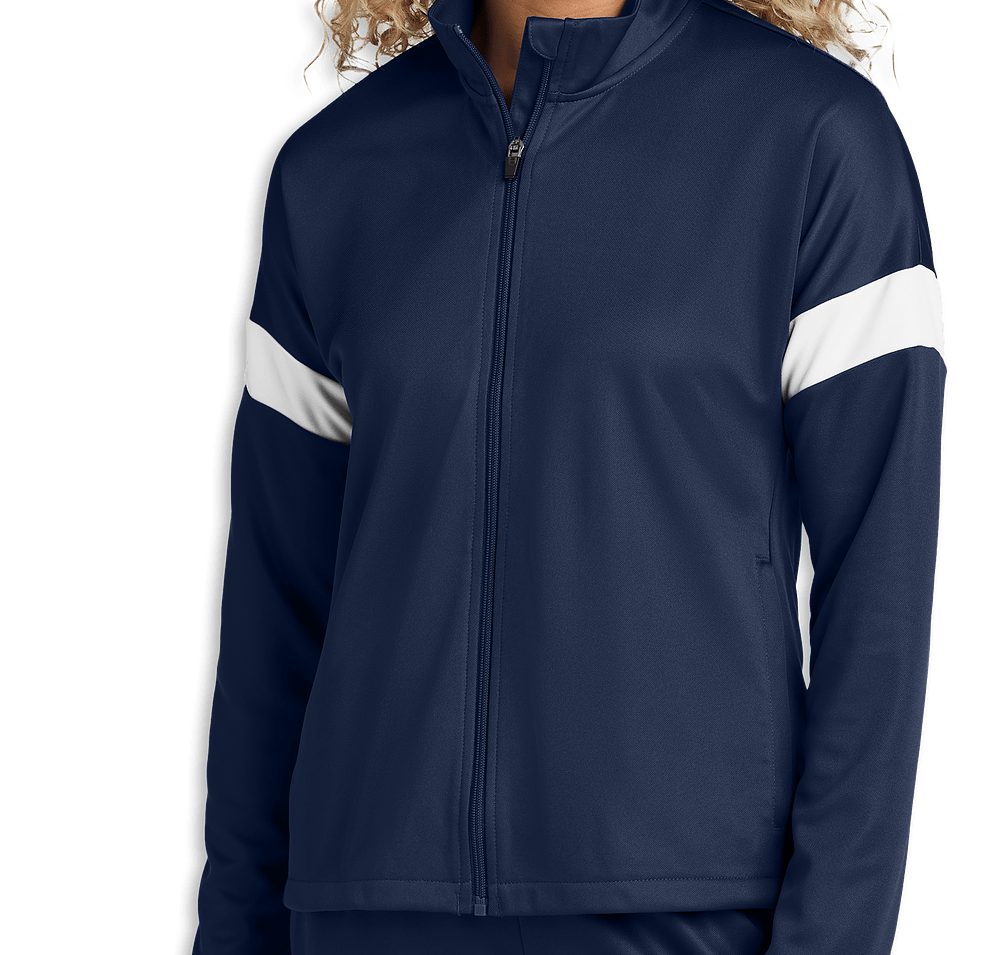 Sport-Tek Women's Recycled Travel Track Jacket-default