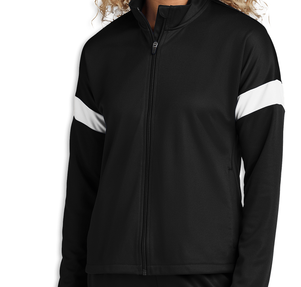 Sport-Tek Women's Recycled Travel Track Jacket-default