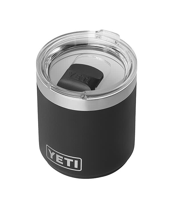 YETI Laser Engraved 10 oz. Stackable Rambler Lowball with DuraSip Ceramic