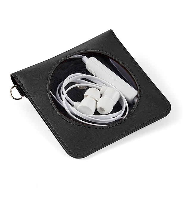 Debossed Leeman Tuscany Small Pouch