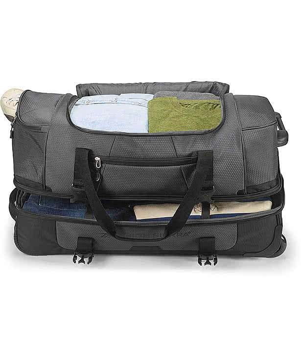 High Sierra Fairlead 34" Drop Bottom Wheeled Duffel Bag