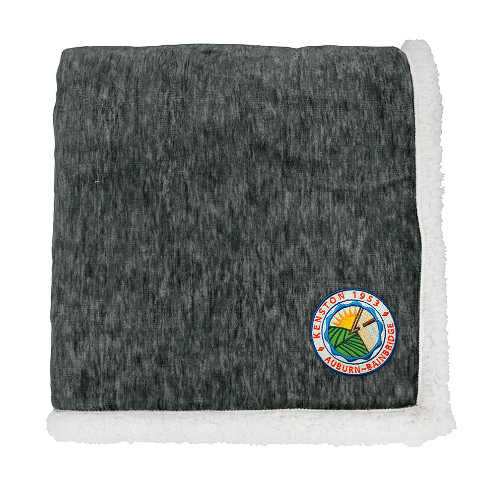 Two-Tone Sherpa Blanket