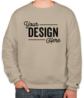 Champion Powerblend Crewneck Sweatshirt - Color: Sand