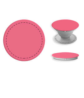 Full Color Fashion PopSocket® - Color: Coral / Light Grey