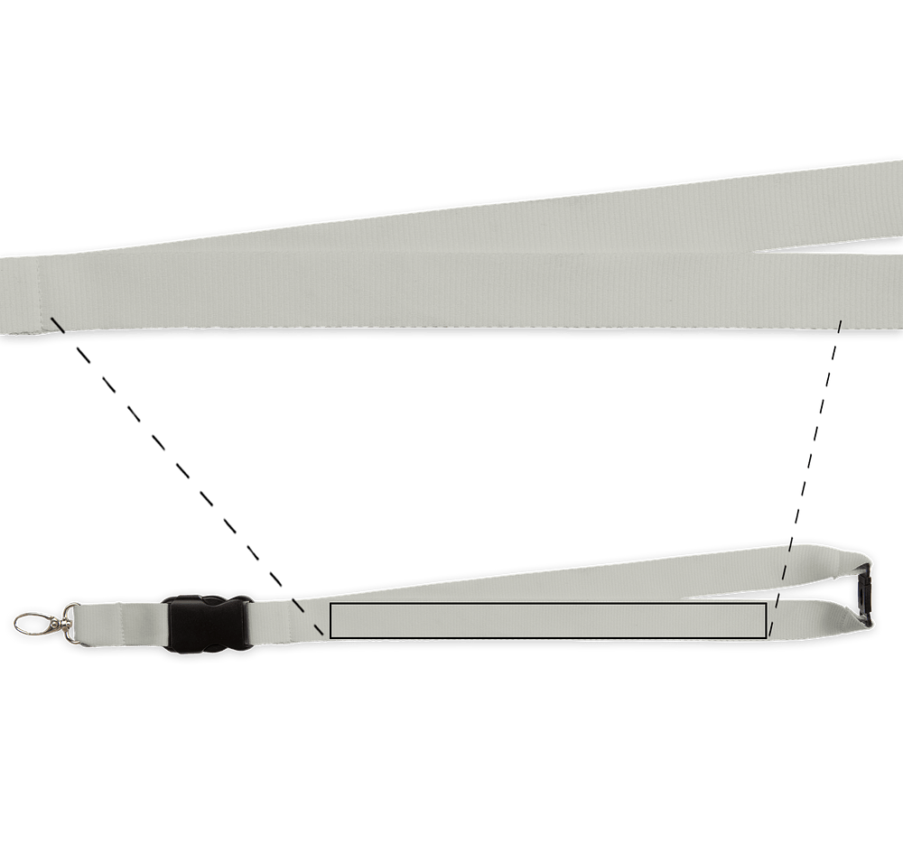 Breakaway Lanyard with Metal Swivel Hook-default