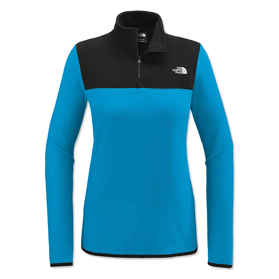 The North Face Women's Glacier Recycled Quarter Zip Fleece Pullover -Embroidered
