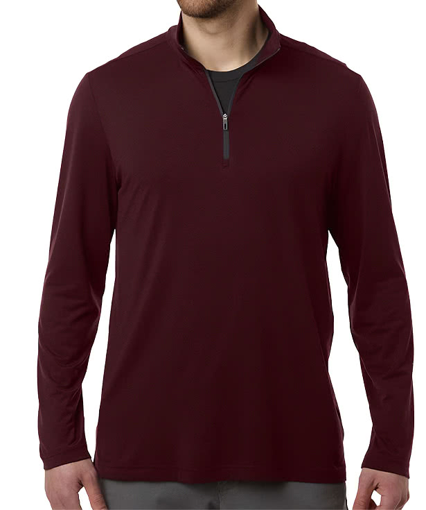 North End JAQ Stretch Quarter Zip Performance Shirt