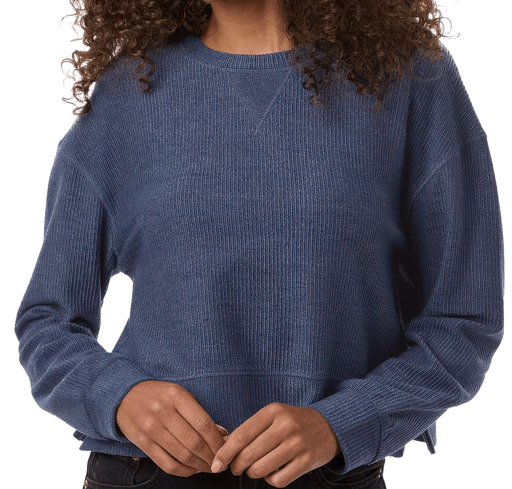 Boxercraft Women’s Boxy Cropped Crewneck Sweatshirt-default