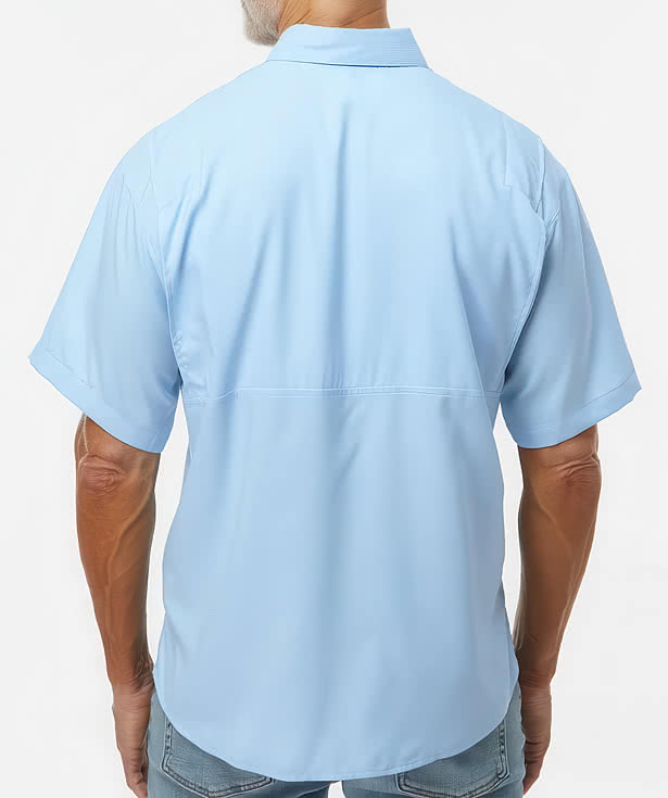Paragon Hatteras UPF 40+ Performance Short Sleeve Fishing Shirt - Printed
