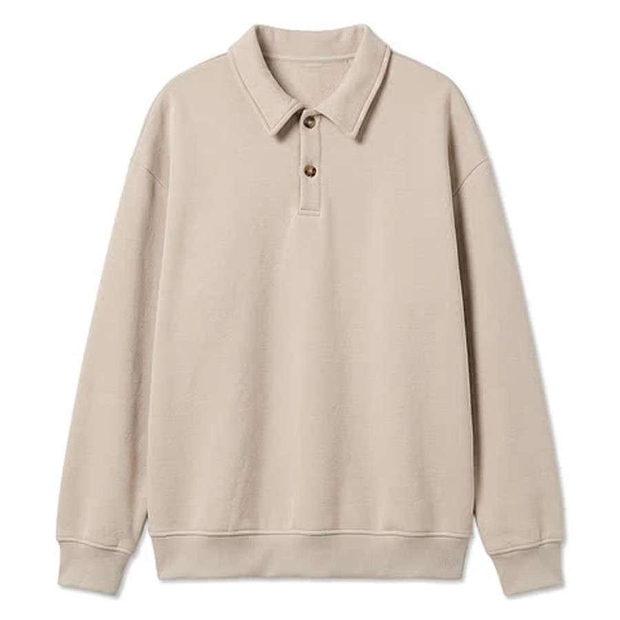 Bella + Canvas Heavyweight Polo Sweatshirt