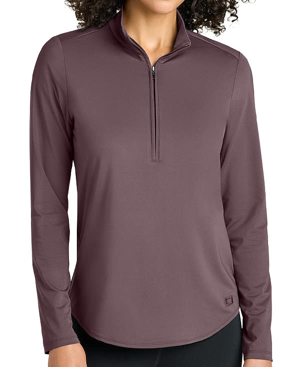 OGIO Women's Regain Recycled UPF 50+ Half Zip Pullover