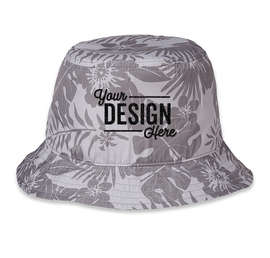 J. America Gilligan Booney Hat - Color: Grey Aloha