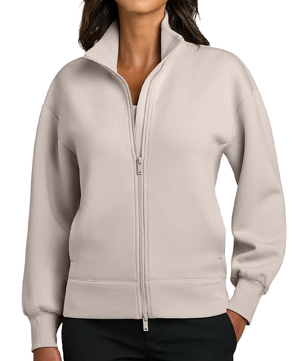 Mercer + Mettle Women's Soft Spacer UPF 50+ Full Zip Sweatshirt