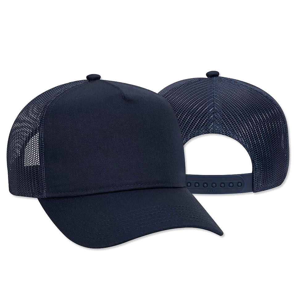 Otto Cap Five-Panel Trucker Hat - Embroidered