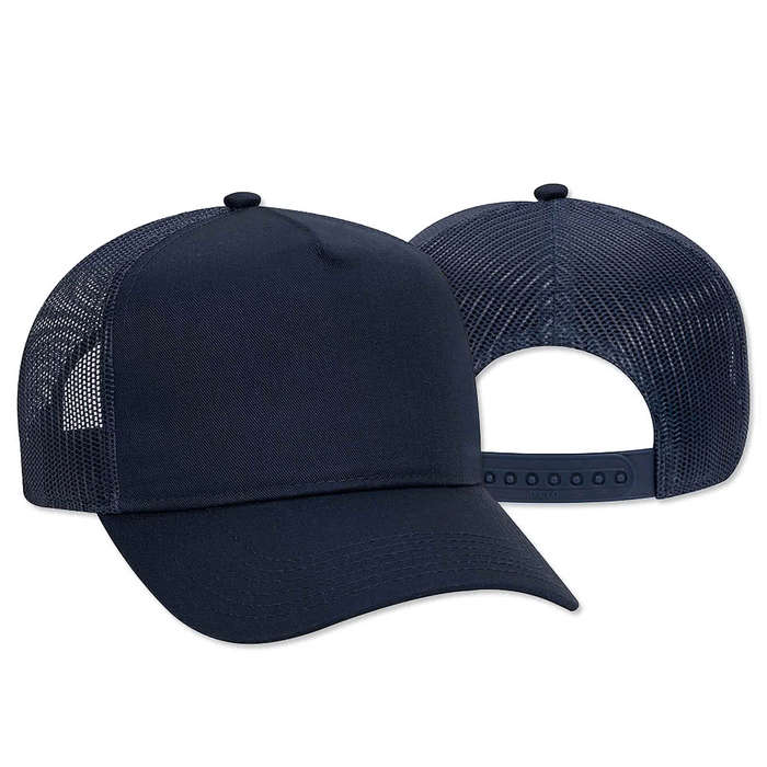 Otto Cap Five-Panel Trucker Hat - Embroidered