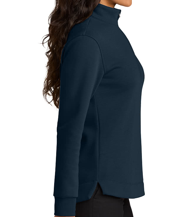 Port Authority Women's Wearever Double Pique Quarter Zip Sweatshirt