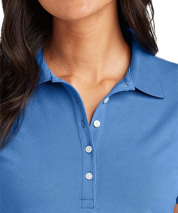Brooks Brothers Women's Pima Cotton Pique Polo - Embroidered