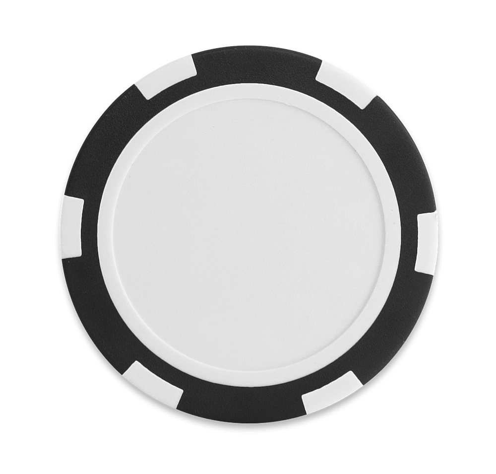 Full Color Six Stripe Poker Chip-default