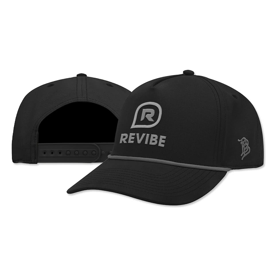 Branded Bills Bare Canvas Rope Baseball Hat