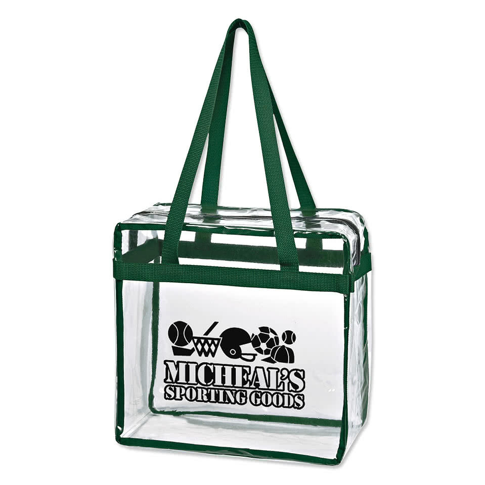 Clear EVA Zippered Tote Bag