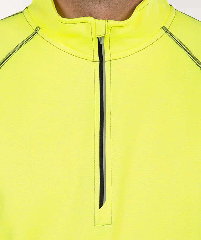 OGIO Endurance Reflective Heather Performance Quarter Zip Pullover