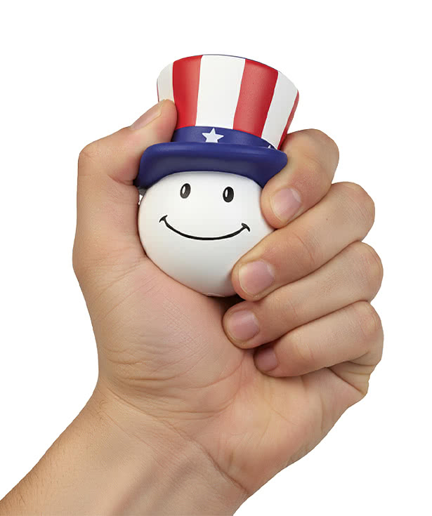 Happy Patriot Stress Reliever