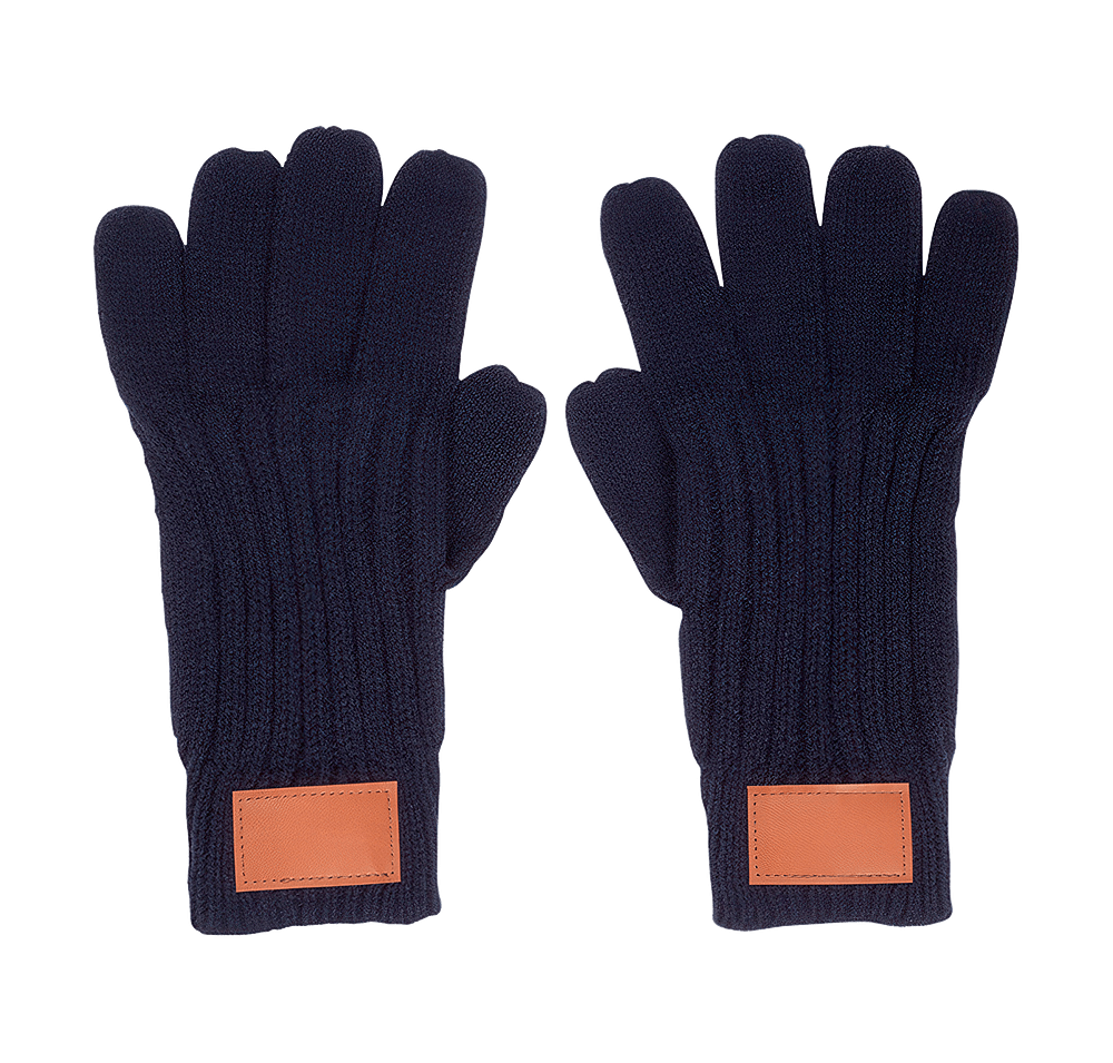 Rib Knit Gloves-default