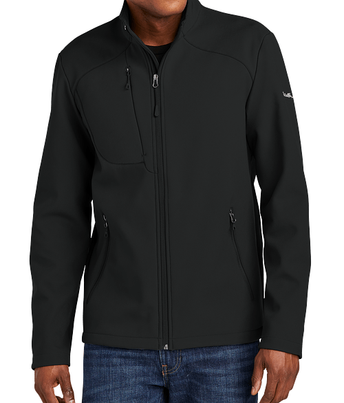 Eddie Bauer Stretch Soft Shell Jacket in Deep Black