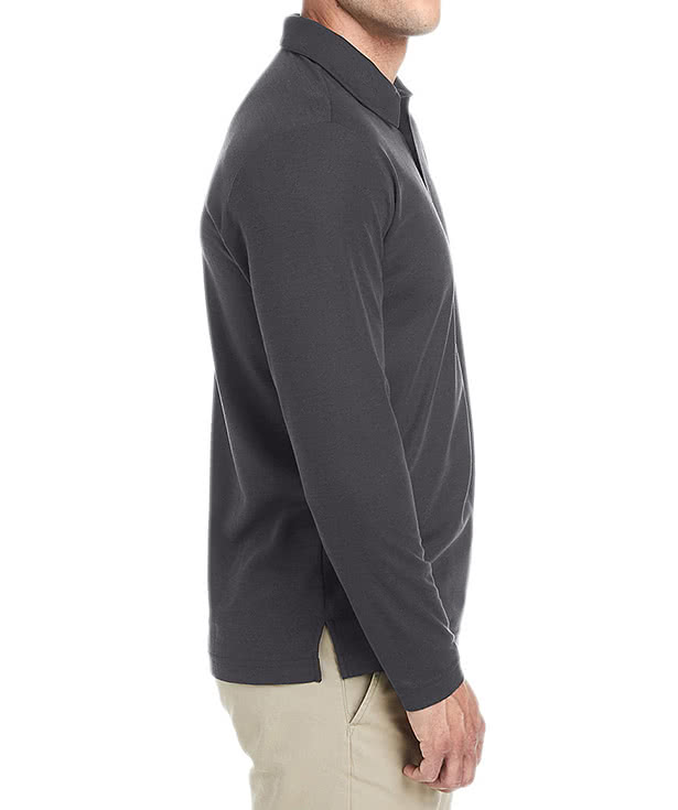 Core 365 Fusion ChromaSoft Long Sleeve Performance Pique Polo - Embroidered