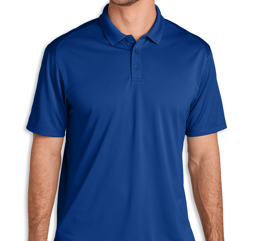 Port Authority Tall Wearever Performance Pique Polo - Printed-default