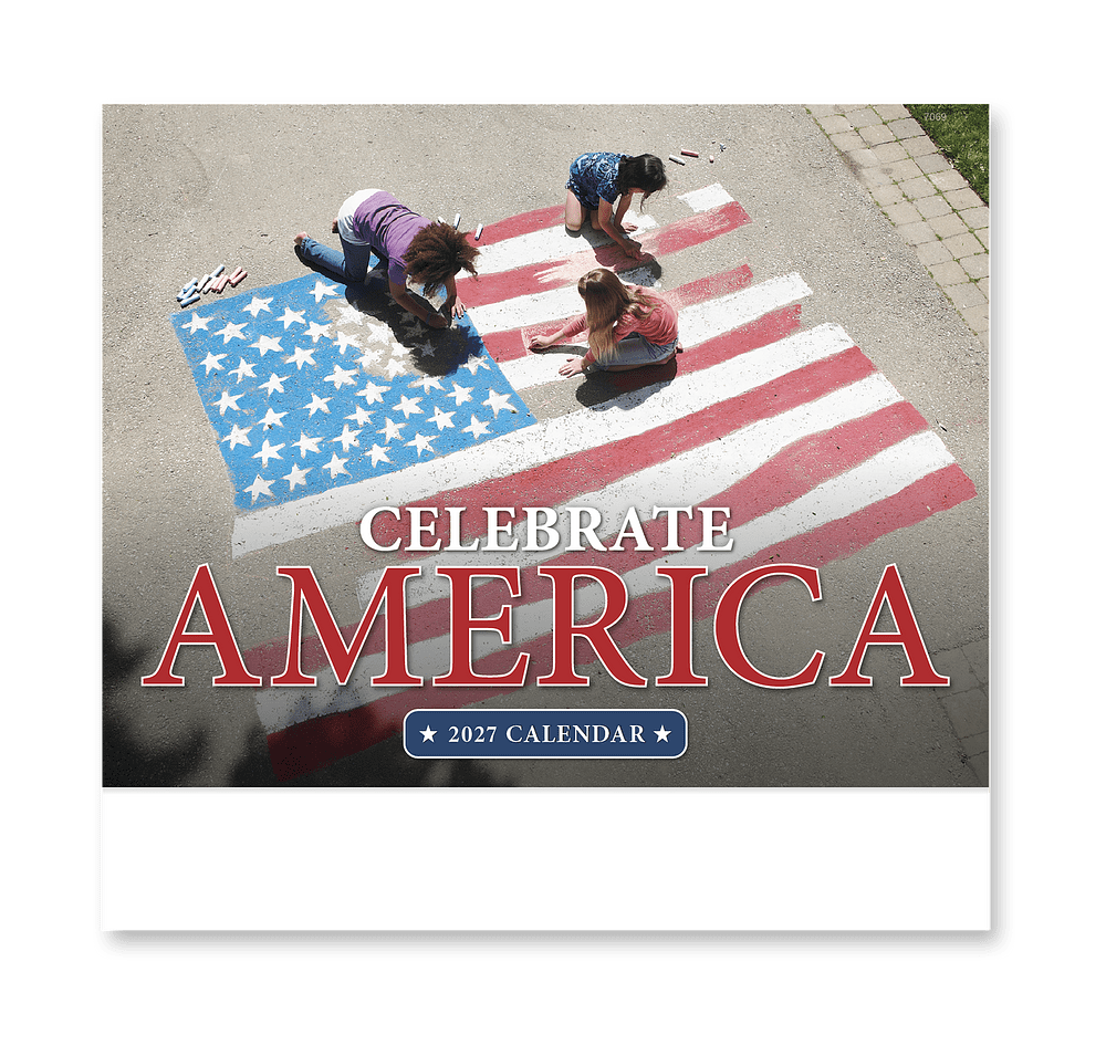Celebrate America Stapled Monthly Calendar-default