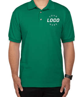 Gildan DryBlend 50/50 Jersey Polo - Color: Kelly Green