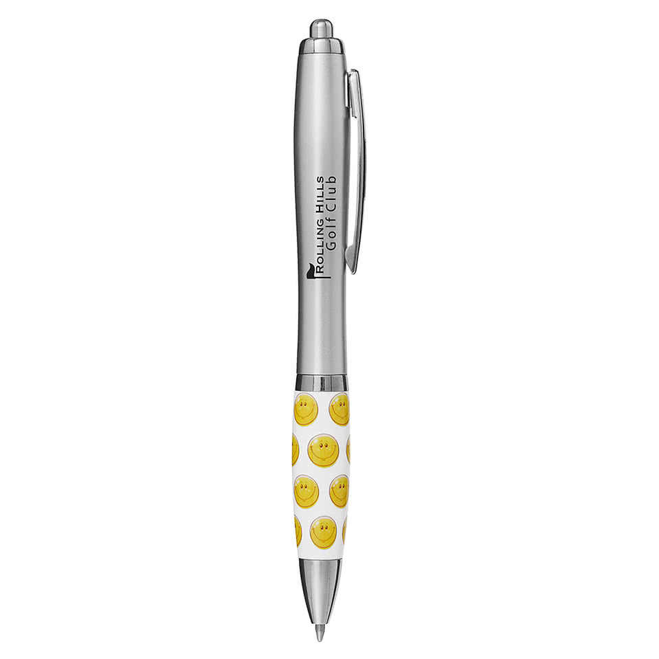 Smiley Face Ballpoint Pen (black ink)