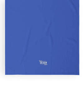 Midweight Embroidered Beach Towel - Color: Royal Blue