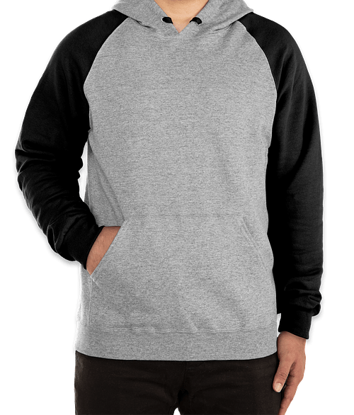 jerzees black hoodie