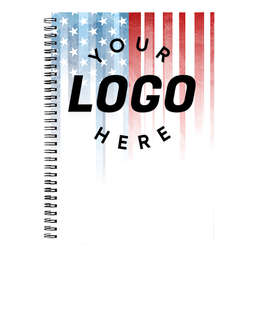 American Flag JournalBooks ® Spiral Notebook