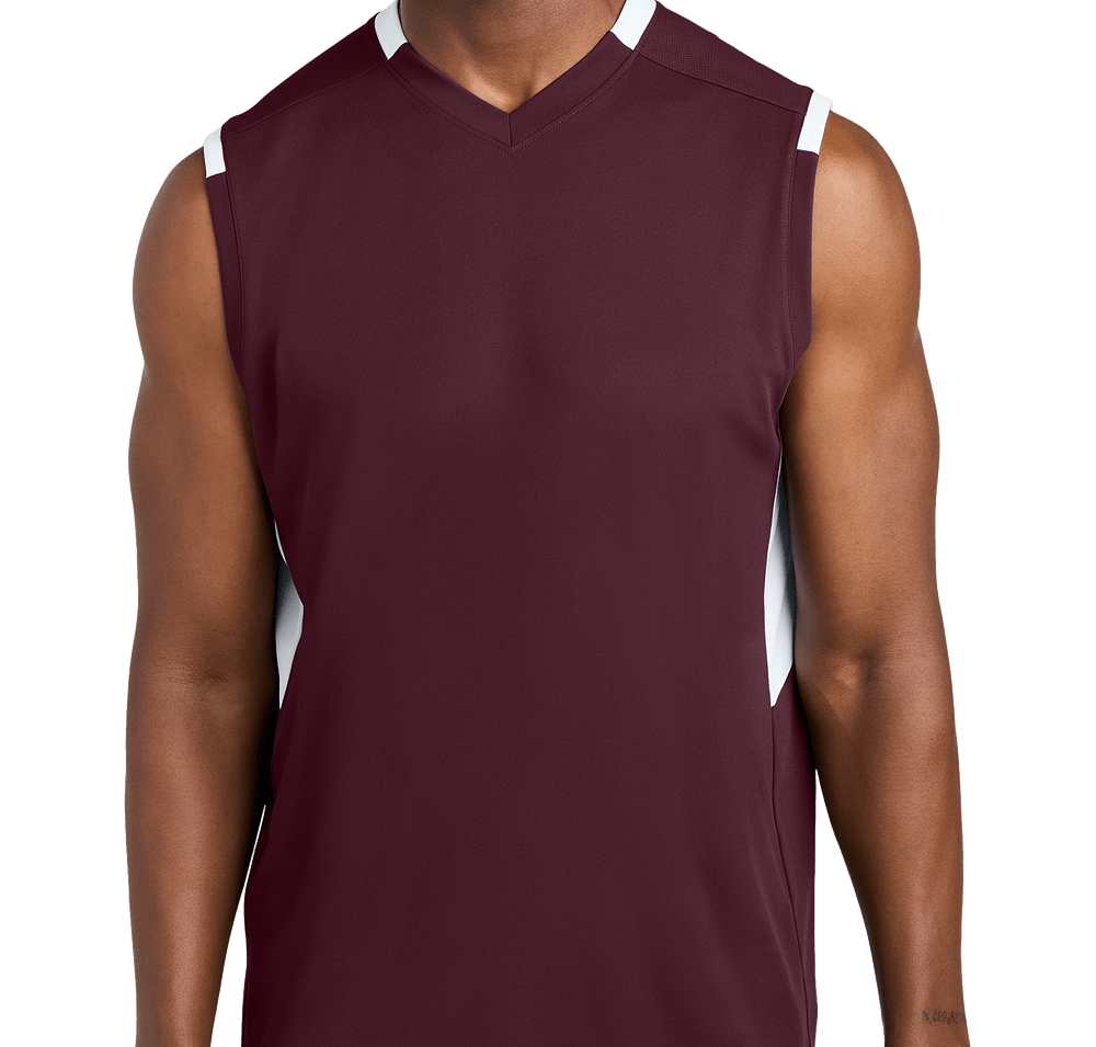 Sport-Tek Club Recycled Sleeveless Performance Jersey-default